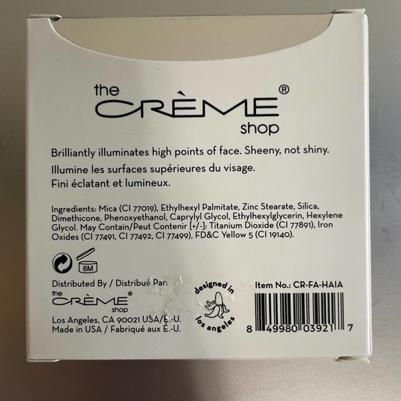 The Creme Shop AngelFace It's Albright Powder Highlighter Duo NEW! - Picture 2 of 4